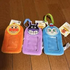 アンパンマン キャラクターパスケース 3点セット
