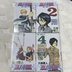 希少 BLEACH ブリーチ 初版 2巻 3巻 4巻 セット 帯付き 久保帯人