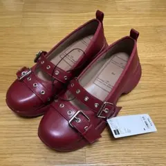 GU メリージェーンシューズby rokh RED Mサイズ