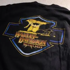 ハーレーダビッドソン Tシャツ ヴィンテージ フェード y2k グランジ USA
