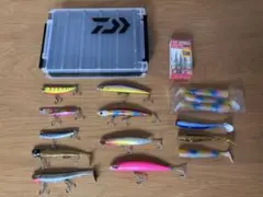 【美品】シーバス SW ソルト ルアーセット 13個 邪道 ダイワ シマノ 等 シーバス SW ソルト ルアーセット 13個 邪道 ダイワ シマノ 等 - メルカリ