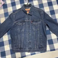 極美品/色残り9割以上】リーバイス デニムジャケット 72334 濃紺 L