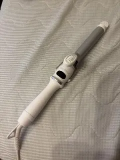 SALONIA カールアイロン 直径25mm ホワイト/シルバー