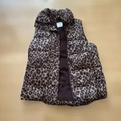 OLD NAVY レオパート柄　ベストジャケットのサムネイル