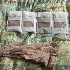 ナチュラルベージュ 25デニール ストッキング 4パック　長期支度保管品