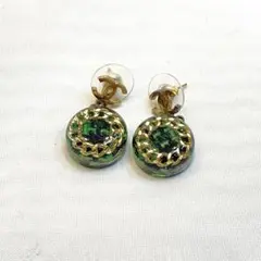 美品 CHANEL シャネル ピアス 14A ココマーク 星 花柄 - メルカリ
