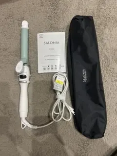 サロニア セラミックカールヘアアイロン25mm