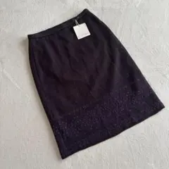 【ヴァンドゥーオクトーブル】（M）タグ付き✨️ ひざ丈タイトスカート 冠婚葬祭❣️