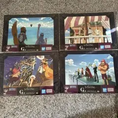 ワンピース The Thrill of Fear 4枚セット