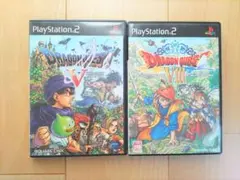 【PS2ソフト】ドラゴンクエストV & VIII セット