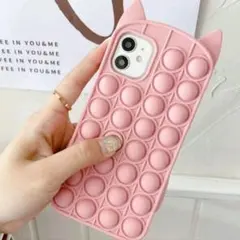 iPhone12 iPhone 12 Pro 猫耳　iPhoneケース ピンク