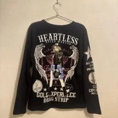 最終値引き済！INFINITY スカル ロンT black - メルカリ