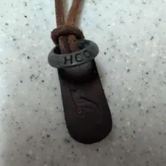HCO レザー ネックレス ブラウン