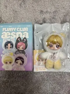 aespa Fluffy Club ぬいぐるみ&ストラップセット ウィンター - メルカリ
