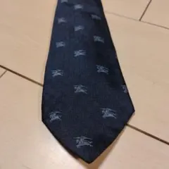 BURBERRY ダークブルー ネクタイ