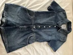 ZARA デニム シャツドレス