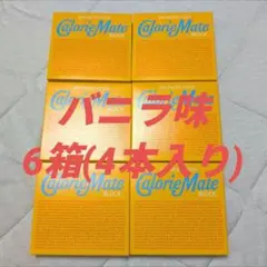 カロリーメイト　バニラ味　4本　6箱のサムネイル