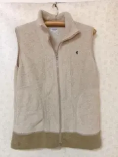 89571　ジムフレックス　ボアベスト　ベージュ　L