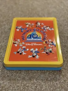 東京ディズニーリゾート 10周年 記念缶 ミッキー 缶ケース