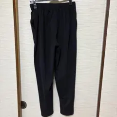 GU ドライストレッチアンクルパン　ブラック ウエストゴムのサムネイル