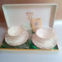 Noritake ティーカップ　ソーサー 2個セット未使用品