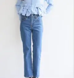 スナイデル　デニムパンツ ブルーのサムネイル