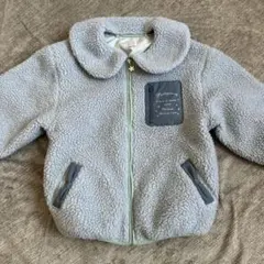 axes femme kids ボアジャケット水色　130cm