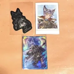 グラブル カトル 線画ステッカー ぱしゃこれ トレカ
