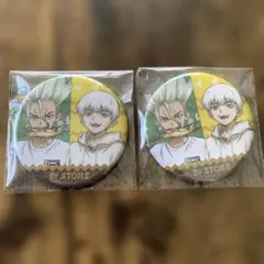 Dr.STONE ぷちくじ 缶バッジ 石神千空 西園寺羽京