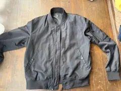 GU ブラック ボンバージャケット L