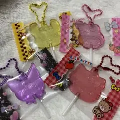 Sanrioキャラクターズ キャンディチャームズ　４種セット　キティ　マイメロ