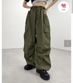 WHO’S WHO gallery COOPERパラシュートワイドパンツ