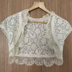 レースボレロ ドレス