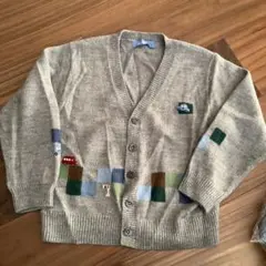 familiar カーディガン 110サイズ グレー　美品