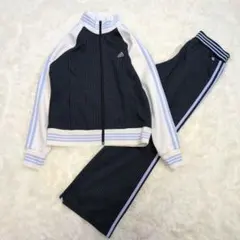 極美品 アディダス ジャージ 上下 セットアップ レディース Mサイズ