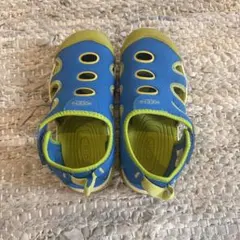 KEEN ブルーサンダル 19.5cm