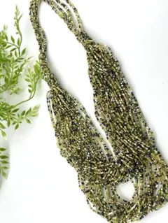 エスニック ビーズネックレス｜ハンドメイド 一点もの アジアンアクセサリー