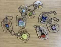 【平成レトロ】たまごっち　アクリルキーホルダーセット　7種