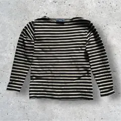 セントジェームス バスクシャツ ボーダー ブラック ホワイト T1 マリン