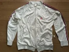 古着 アディダス トラックジャケット 赤白