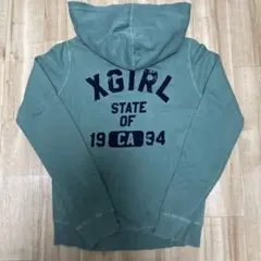 X-girl フルジップパーカー