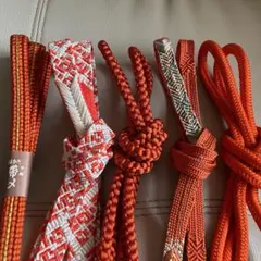 ゆ2005⭐️帯締め❤️5点セット❤️まとめ売り❤️新品あり❤️着物⭐️和装小物⭐️オシャレ