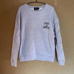 Coffee & Cigarettes スウェット Lサイズ グレー