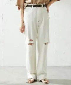 コラージュガリャルダガランテQ.anosキュアノスクラッシュストレートジーンズS