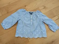 ポロラルフローレン　ブラウス　3T 90〜100 　刺繍　お出かけ