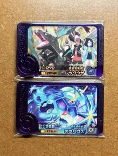 ポケモンフレンダ3弾　六英雄黒いレックウザ　テラパゴス　スーパートレジャー　ST