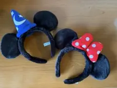 ミニーマウス＆ミッキーマウス　カチューシャセット