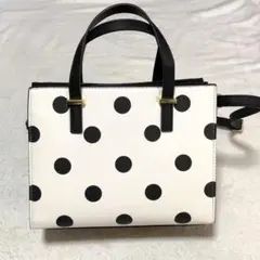2way ドット柄 ハンドバッグ ショルダーバッグのサムネイル