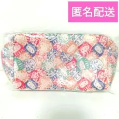 サンリオ ハローキティ だるま柄 ポーチ 非売品 三越伊勢丹通信販売 ノベルティ