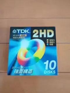 TDK 3.5インチ フロッピーディスク MF-2HD DOS18 10 枚 - メルカリ
